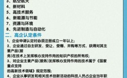 北京高新技术企业认定条件有哪些？