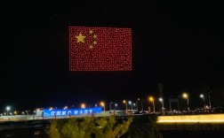 北京首次无人机编队表演