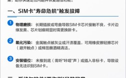 网络或SIM卡出错，该怎么解决？