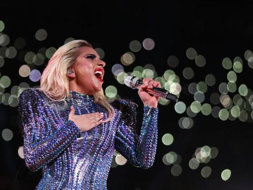 lady gaga 无人机视频