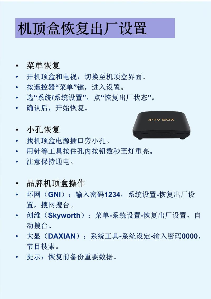 华为ec1308网络机顶盒如何设置？-图1