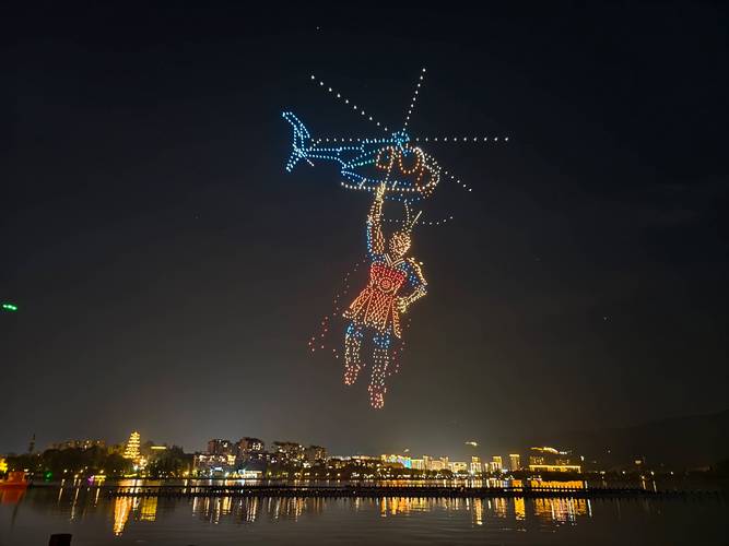 英特尔无人机表演灯光秀，如何点亮夜空？-图3