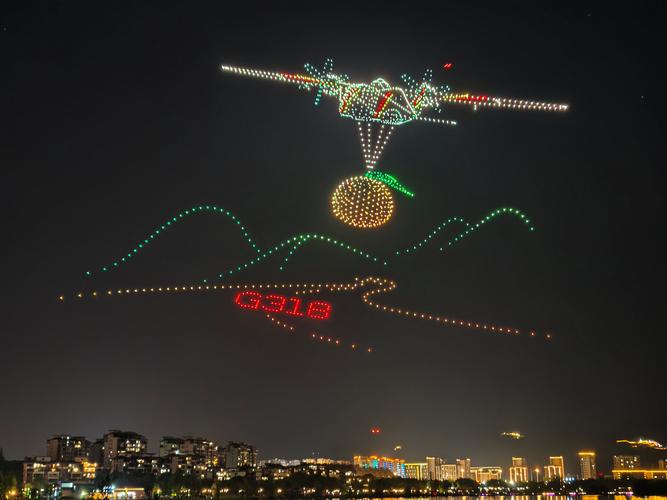 无人机灯光表演数量如何确定？-图1