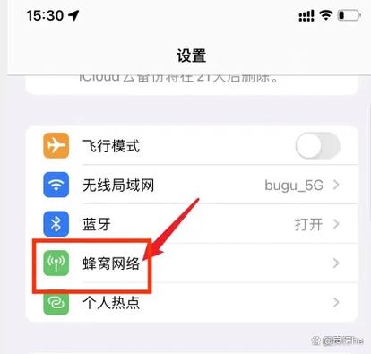 iphone 蜂窝网络设置-图2