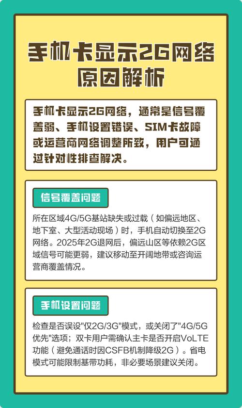 手机卡是4g为啥网络是2g-图1