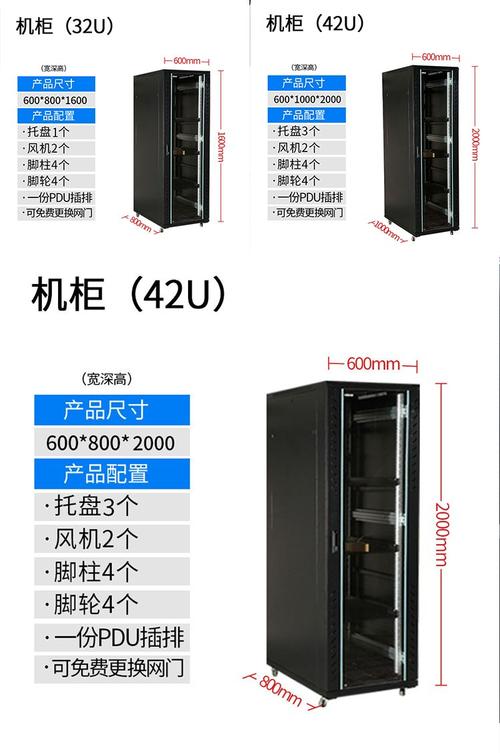 服务器机柜和网络机柜有何本质区别？-图1