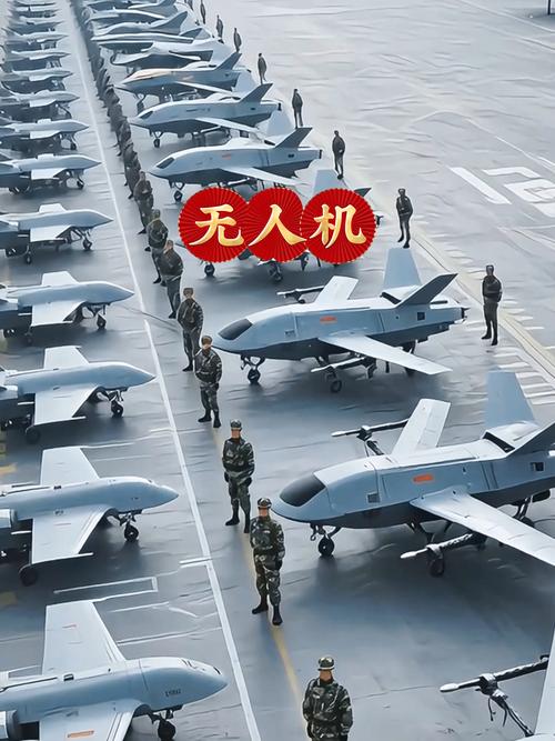 中国119架无人机视频-图1