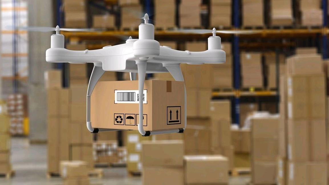 联邦快递首次使用无人机-图2