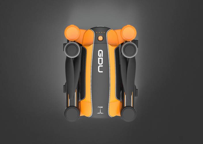 普宙无人机logo设计有何巧思？-图3